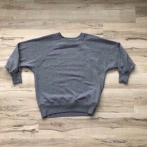 Aerie Gray Women's Crewneck Sweater